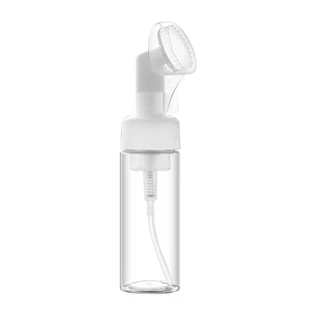 Frasco Espumador Escova De Silicone Para Limpeza De Pele