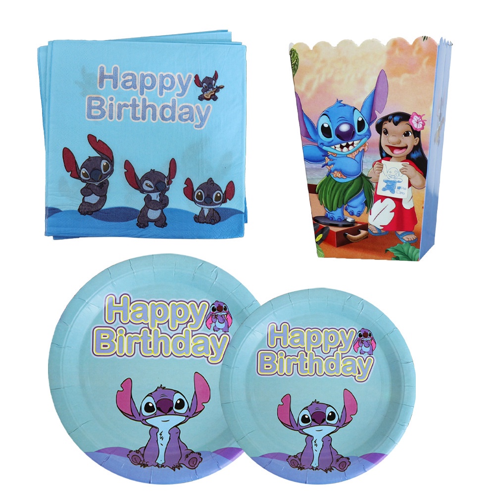 DON'T BE DELAY*12pcs Lilo and Stitch Party Candy Bags, Birthday