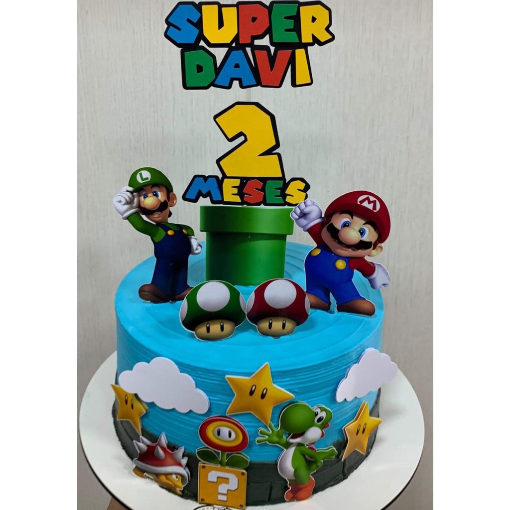topo de bolo game em Promoção na Shopee Brasil 2023