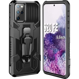 Capa Anti Impacto Clip Cinto Para Samsung Galaxy s20 fe(pelicula de vidro 5d opcional)