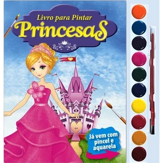 Princesas Livro para Pintar