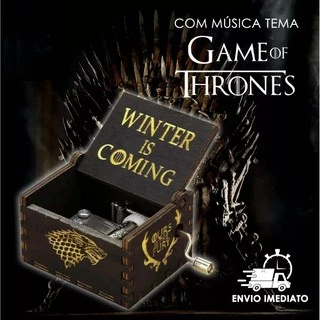 Caixa Caixinha De Musica Game Of Trones Got Pronta Entrega