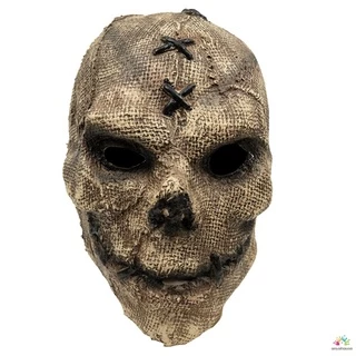 Dia Das Bruxas Cabeça Creepy Máscara Novidade Cheia Crânio Cosplay Fontes Do Partido De Látex Para O Assustador Halloween Horror
