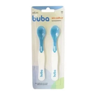 Kit Colheres Termossensível Azul 11750 - Buba