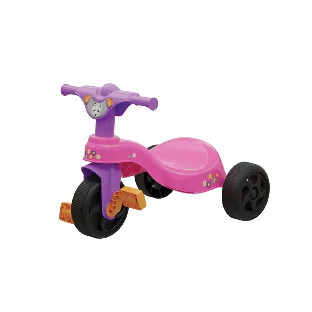 Triciclo Velotrol Infantil Rosa - Pais e Filhos | Shopee Brasil