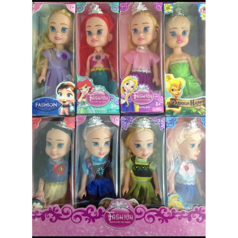 Mini Bonecas Princesas [ válido 1 Boneca ] | Shopee Brasil