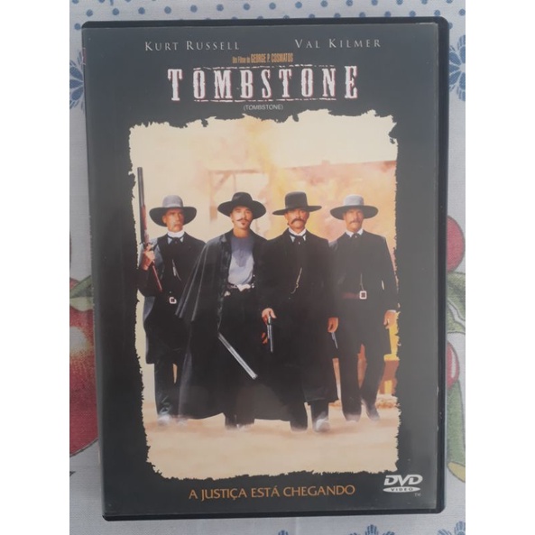 Tombstone - Com: Kurt Russell - Dvd Original em Português | Shopee