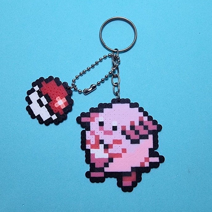 Chaveiro/ Ímã/ Pin/ Bottom Chansey - Pokémon - Pixel Art/ Pixel Arte ...