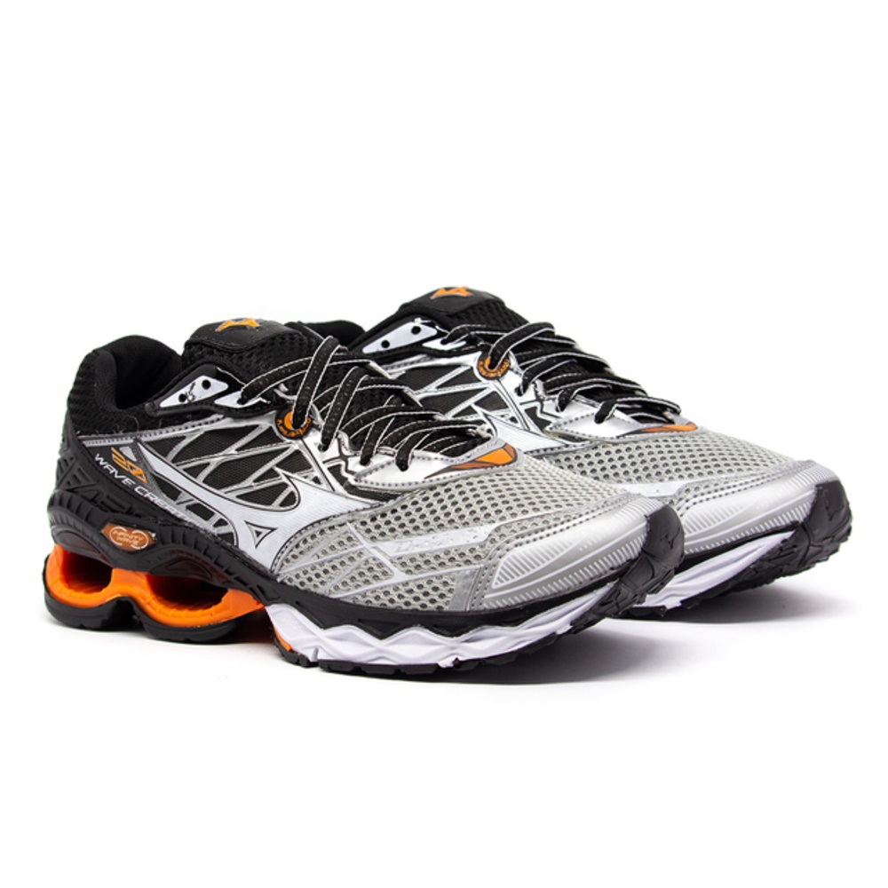 Mizuno wave creation outlet laranja