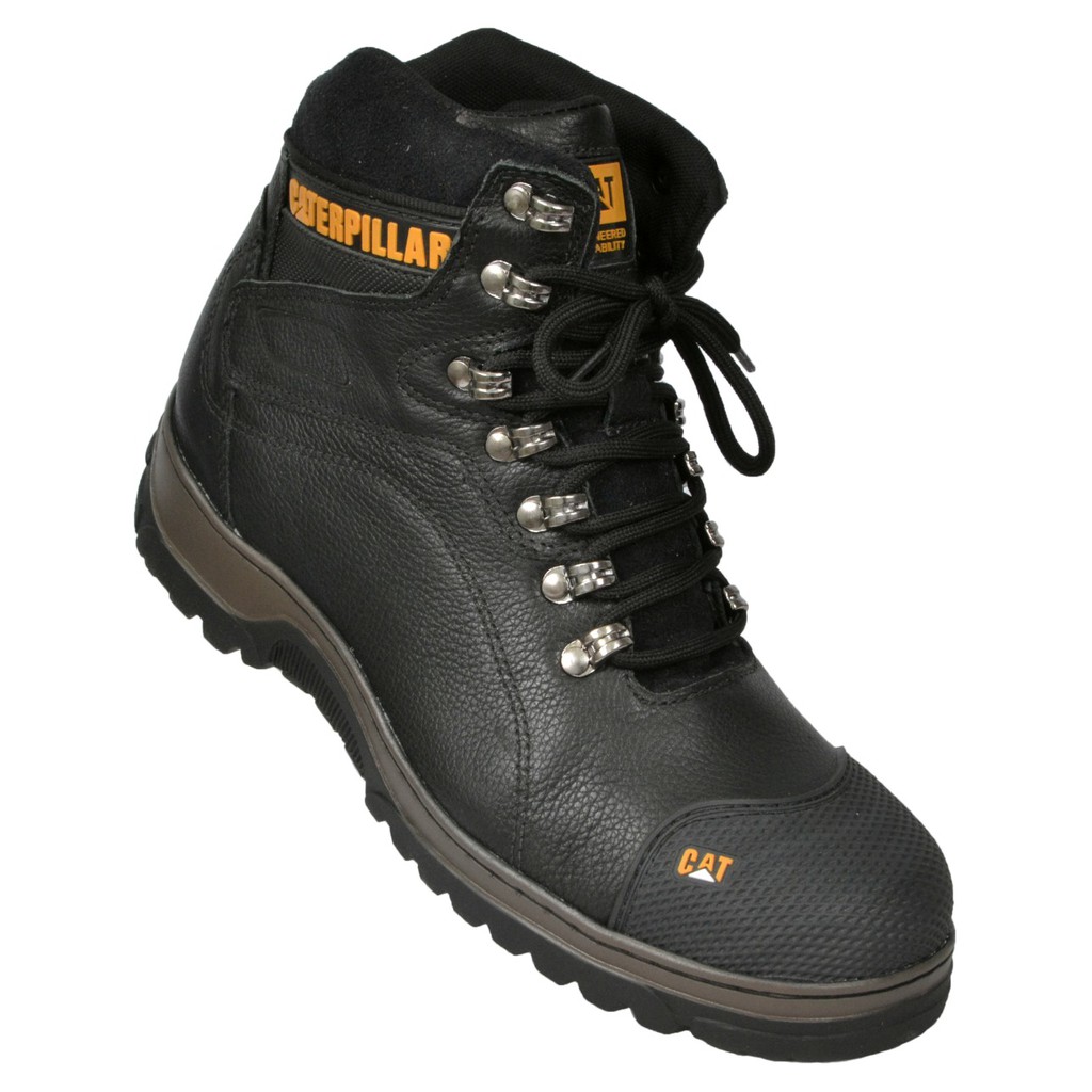 Bota Caterpillar Biqueira Reforçada Com pvc Lançamento em Promoção