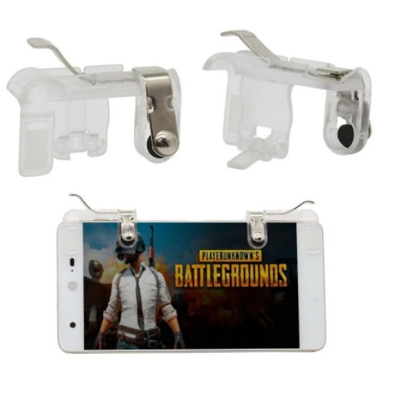 Par De Gatilhos W6 L1/L2 R1/R2 6 Dedos Pubg Free fire para jogos de ...