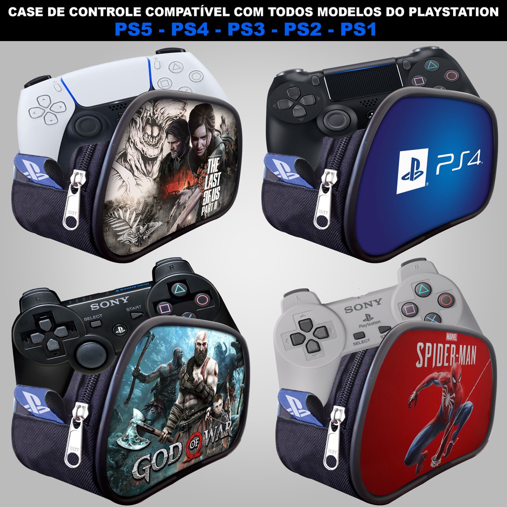 Capa Capinha Case Skin Para Controle De Ps5 Playstation 5 na
