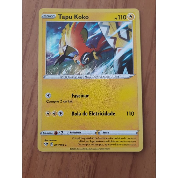 Tapu Koko Darkness Ablaze, Pokémon