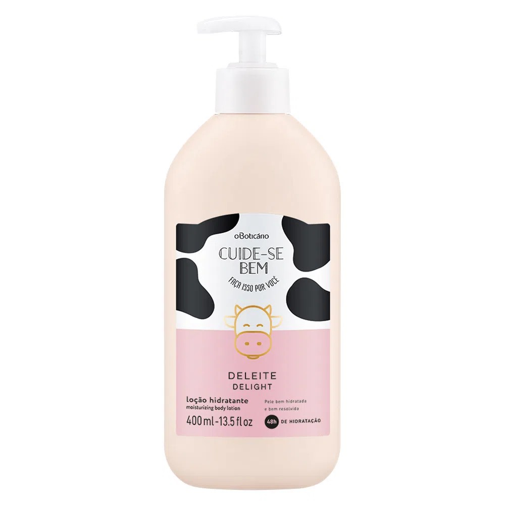 Loção Hidratante Desodorante Corporal Cuide-Se Bem Deleite, 400ml Boticário em Oferta na Shopee