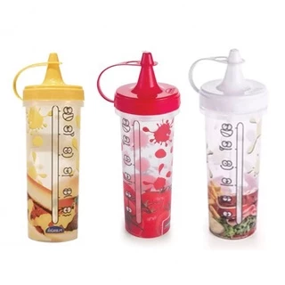 Bisnaga Plástica Decorada Mostarda / Katchup / Maionese 250ml - Plasutil