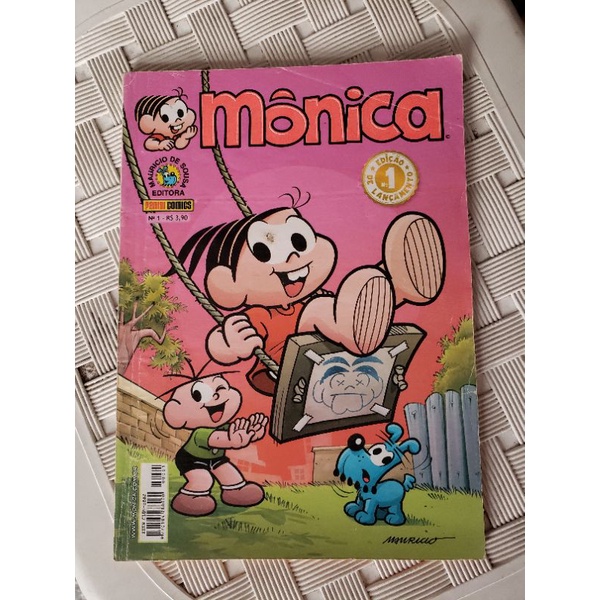 Gibi da Mônica, número 1 | Shopee Brasil