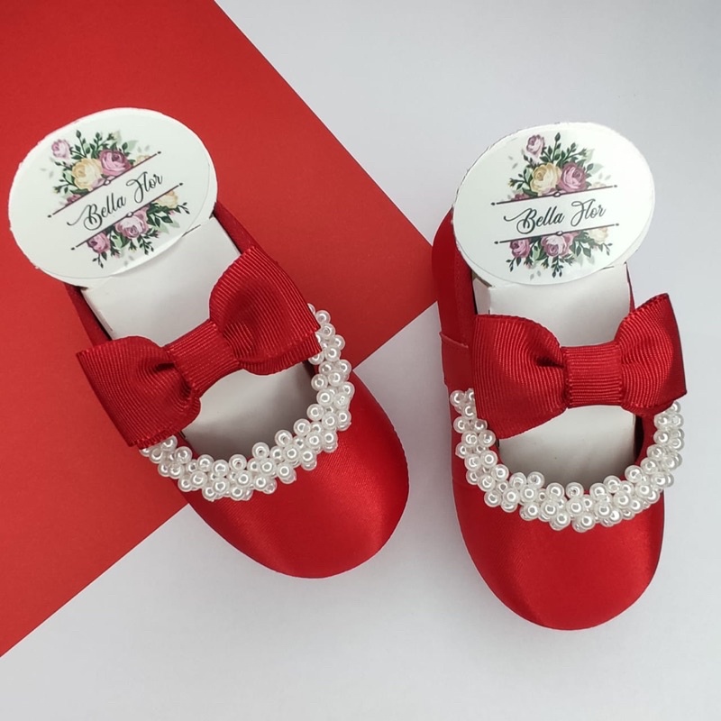 Sapatinho branca hot sale de neve