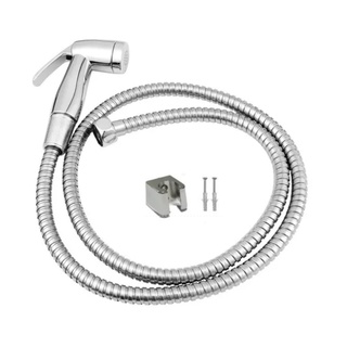 Ducha Higiênica Gatilho ABS Cromado Mangueira 1,20 Mt Sem Registro