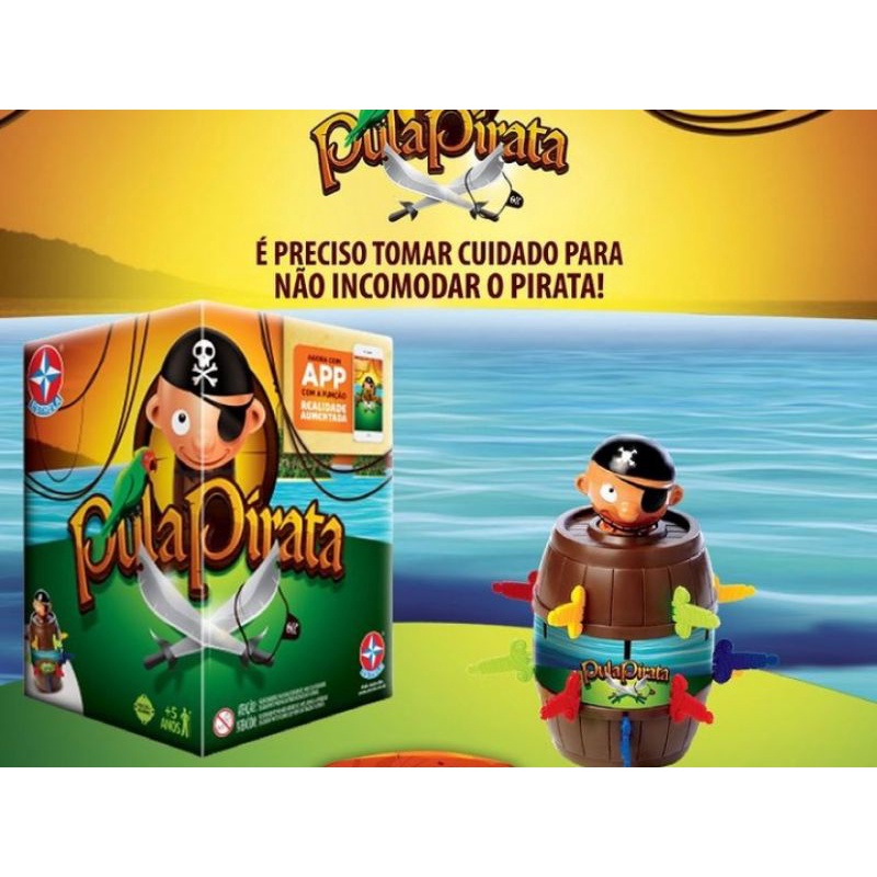 Jogo Pula Pirata, Estrela
