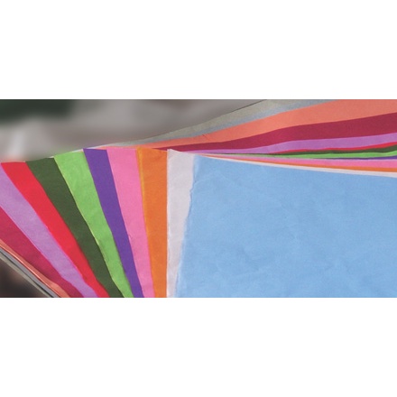 Papel De Seda Cores 48cmX60cm com 100 folhas