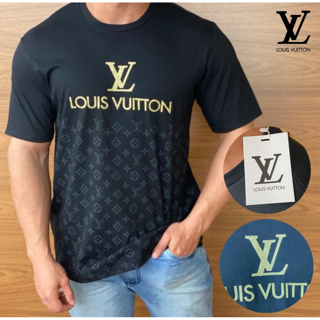 Camisa Louis Vuitton M Peruana 40.1 com Elastano - Use Léo Multimarcas