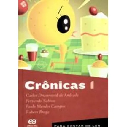 Para Gostar De Ler Vol Cronicas Autor Carlos Drummond De Andrade