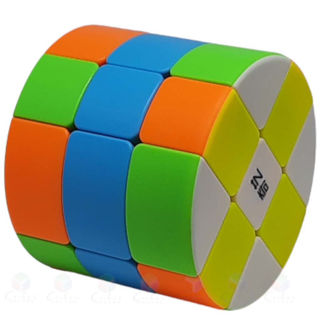 Cubo Magico 3x3x3 Qiyi Cilindro Redondo - Cubo Store - Sua Loja de