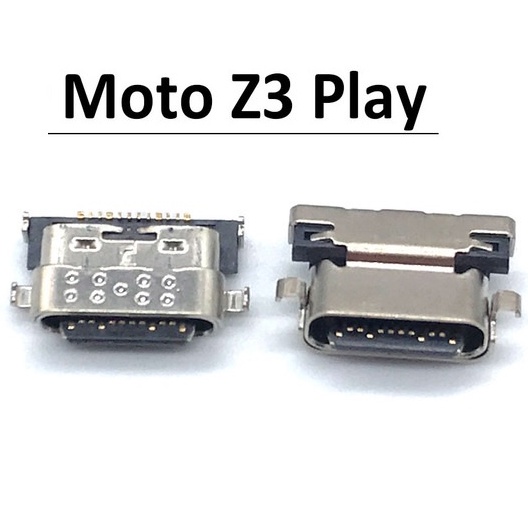 Conector Carga Moto Z3 Play Xt1929 USB Tipo C