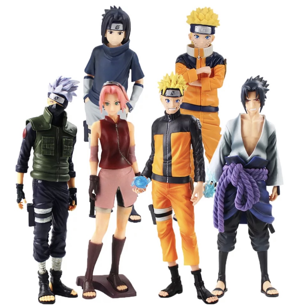 Preços baixos em Naruto anime e Mangá Plástico Estátuas de Desenho Animado