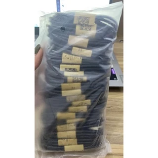 KIT COM 20 PECAS Cabo Carregador V8 Micro USB Para Celular cabo preto ou branco