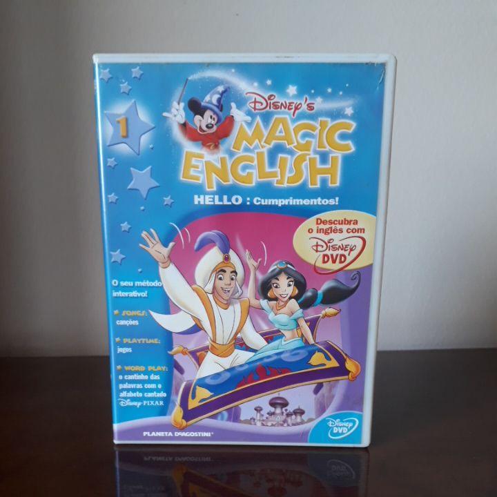ディズニー　Magic English DVD Magic English Disney. | Shopee Brasil