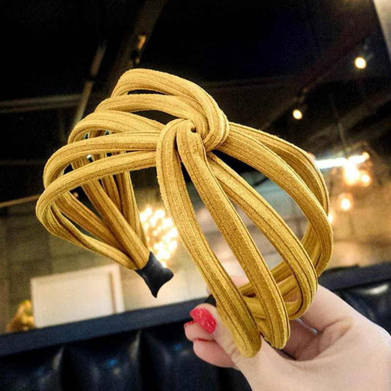 Tmdbyx Tiara De Cabelo Com Nó Vazado / Faixa De Cabeça Larga