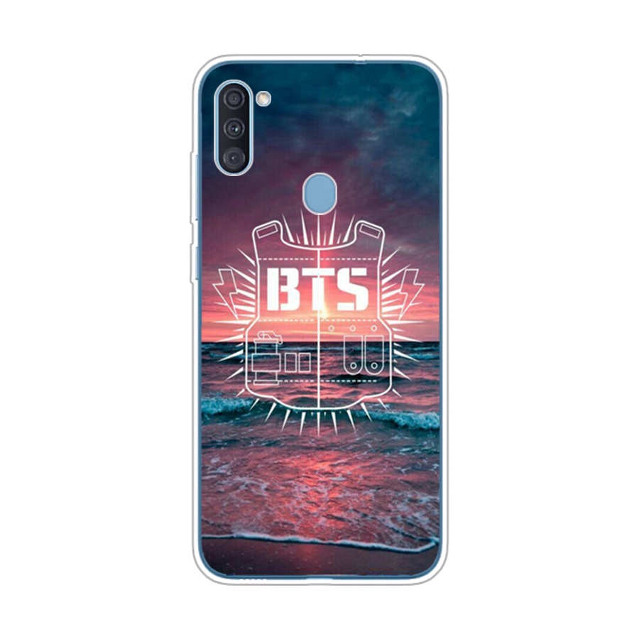 Capa Flexível De Silicone Tpu Bangtan Boys Bts Para Samsung