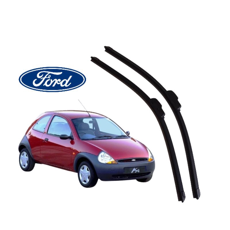 Par de Palheta Limpador Parabrisa Ka Ford 1997 1998 1999 2000 2001