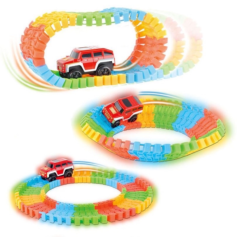 Pista de Carros de Corrida Flexível Zero Gravidade (Brinquedo Para