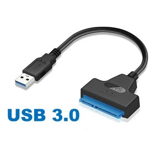 Cabo Adaptador Usb 3.0 Para Sata Hd Externo 2.5 Ssd Hdd