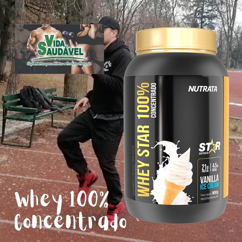 Whey Star 100% – Nutrata 900g