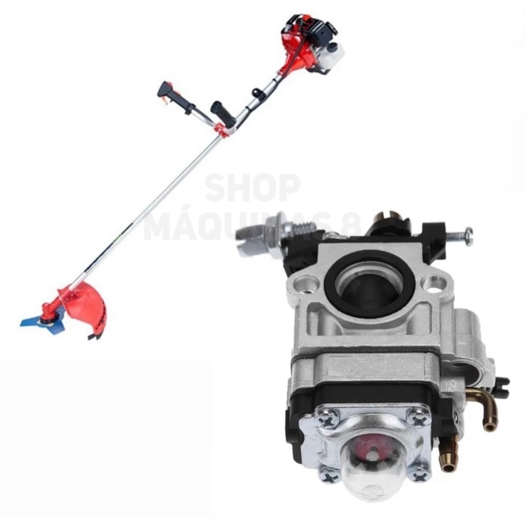 Carburador Para Roçadeira Nakasaki/ Siga Tools 58/63cc | Shopee Brasil