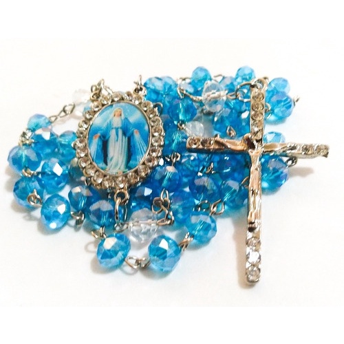 Terço Nossa Senhora Das Graças - Cristal TERÇO Colar