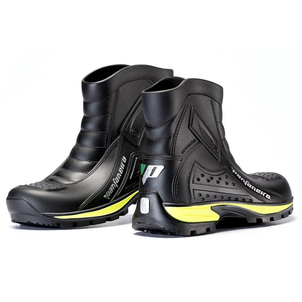 Bota Chuva Moto Pvc Impermeável Cores Motoqueiro Pantaneiro