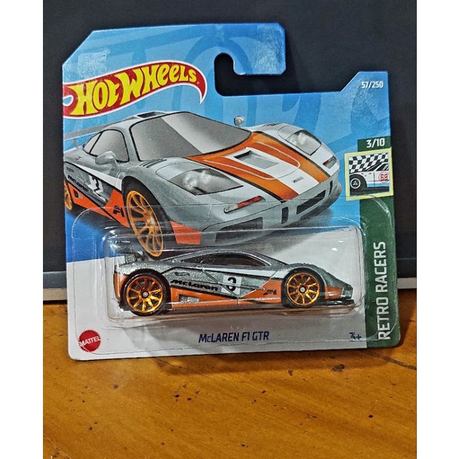 Hot Wheels McLaren F1 grt Carro Corrida Colecionável Mattel em