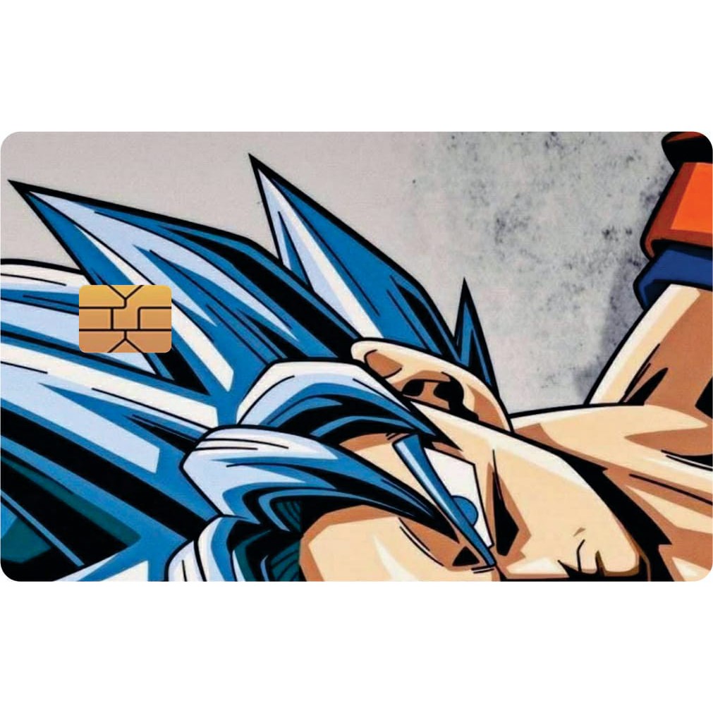 Adesivo Per Carta Di Credito Dragon Ball – Zamasu Goku – Meme – BelleImpression - Foto 2