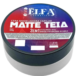 10 Cera Capilar matte teia 120g Elfa For Man - Oficial