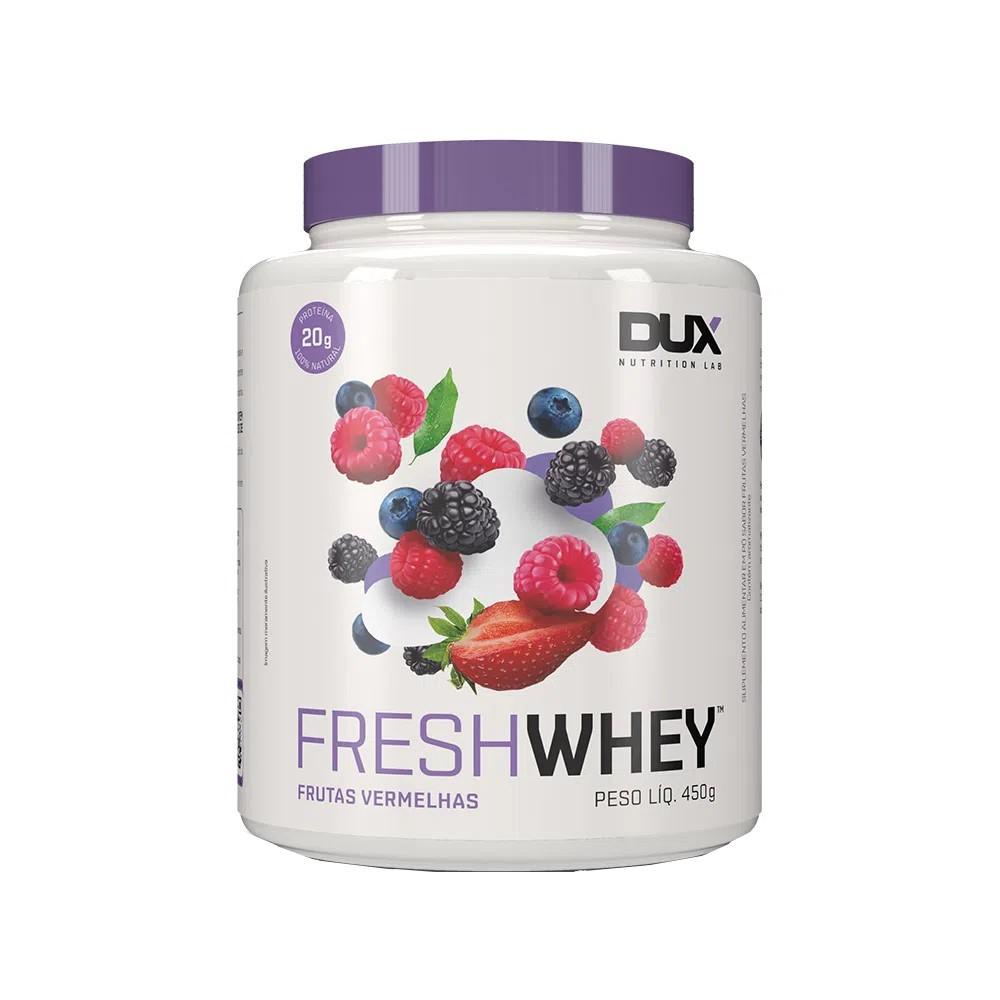 Fresh Whey 3w Conc. Isolado Hidrolisado Frutas Vermelhas 450g – Dux Nutrition