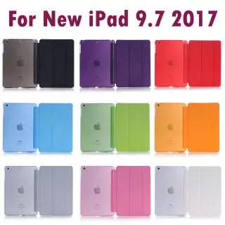Apple New iPad 9.7inch 2017 & 2018 A1822 A1823 A1893 Magnetic Leather Smart Sleep Stand Slim Flip Hard Case Cover