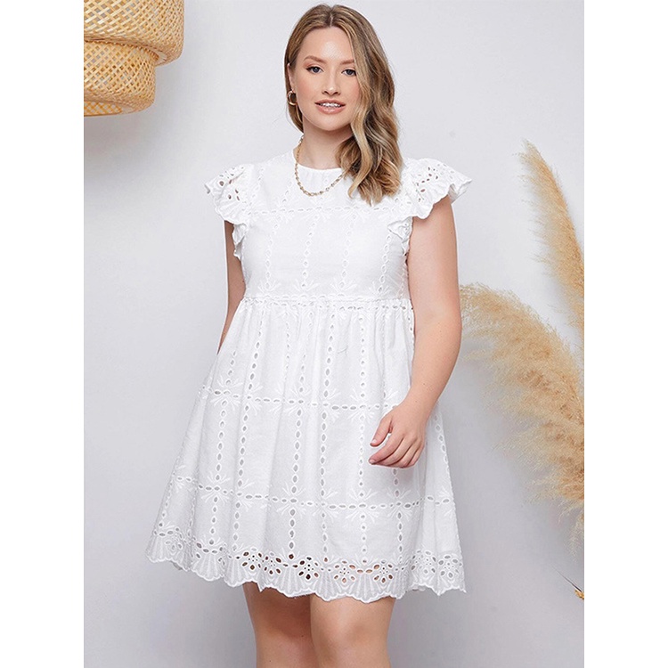 Vestido branco hot sale para senhoras