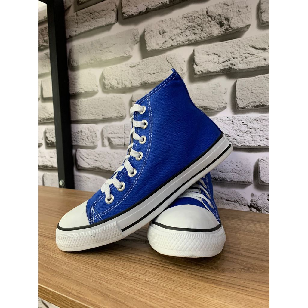 All star azul store caneta