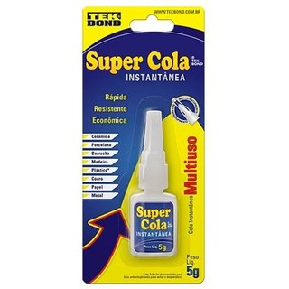 Adesivo Instantaneo Super Cola 5g - Tekbond
