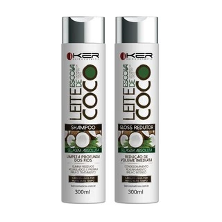 KIT ESCOVA MANTEIGA DE COCO 300ml