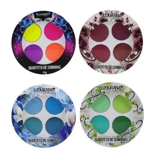 Quarteto de Sombras Ludurana MakeUp B00172